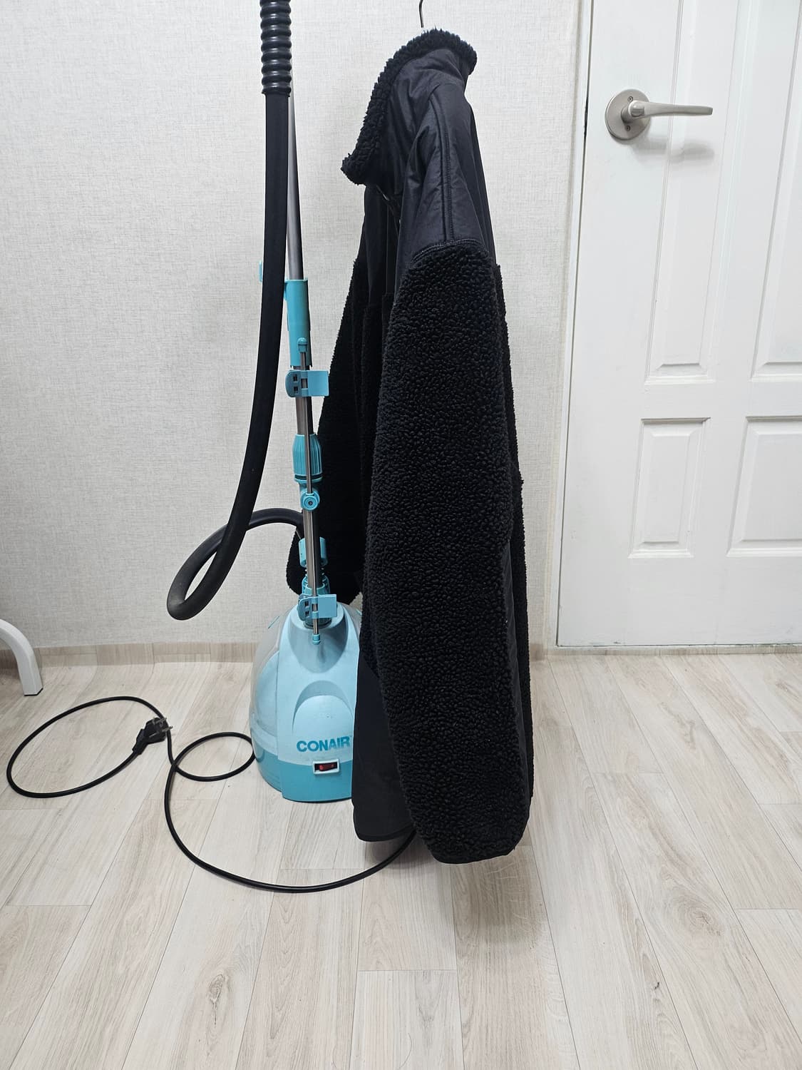 (115)3XL☆초대장급아디다스PRSVE보아플리스[블랙]쉐르파후리스점퍼 상품이미지4