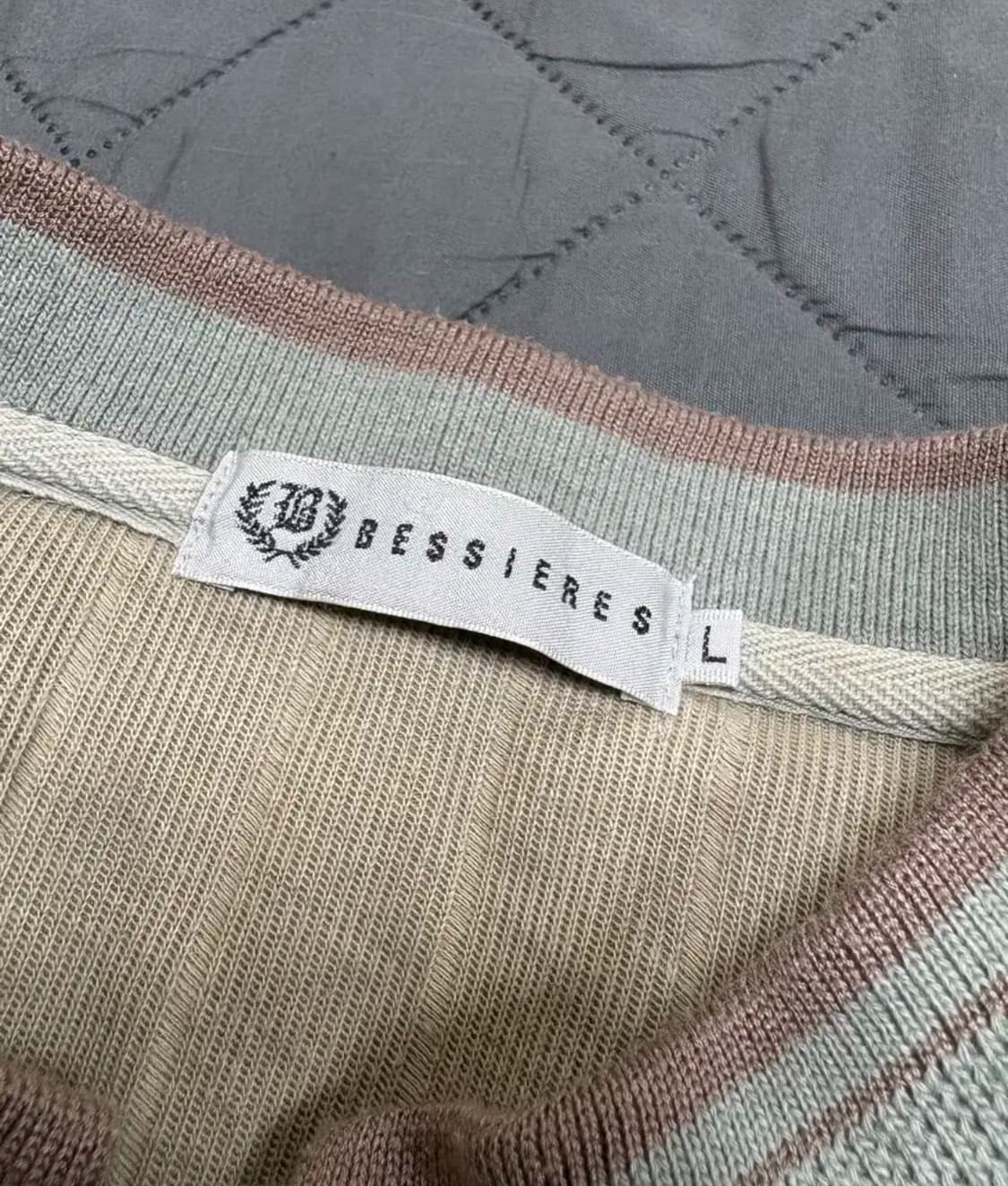 JPN 파스텔 Bessleres 반집업 니트 상품이미지3