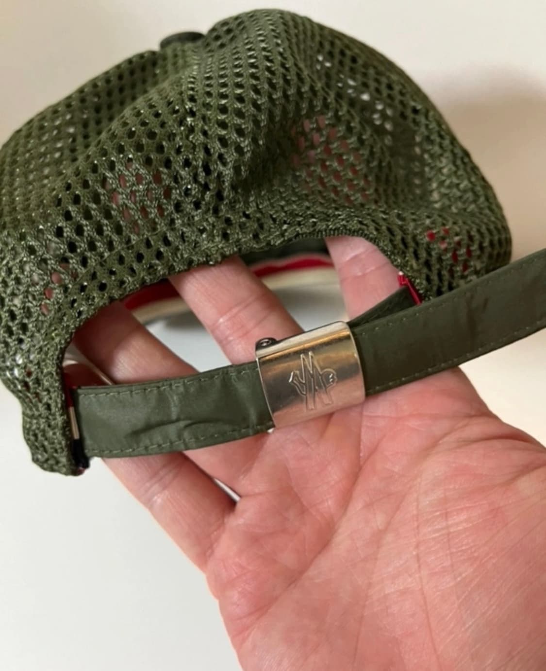 몽클레어 메쉬캡 그린 상품이미지4