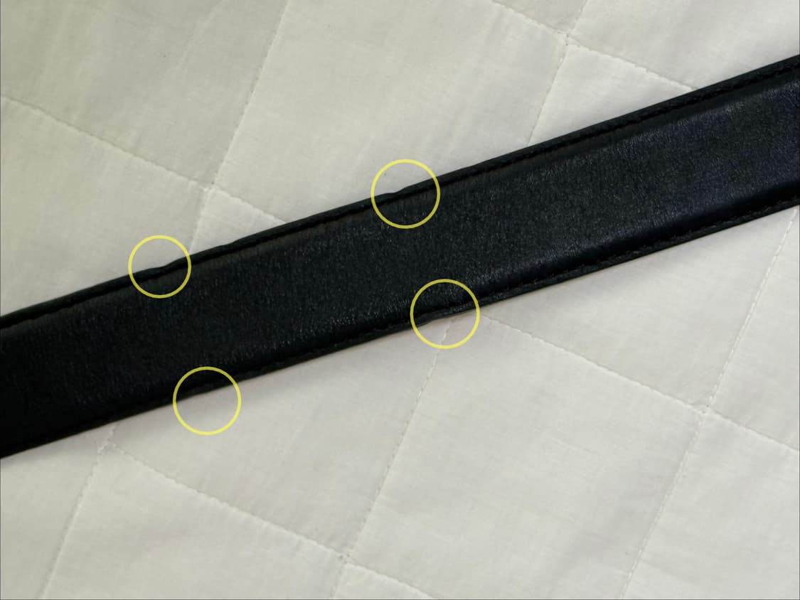 얼바닉30 보나 와이드 벨트 블랙 상품이미지8