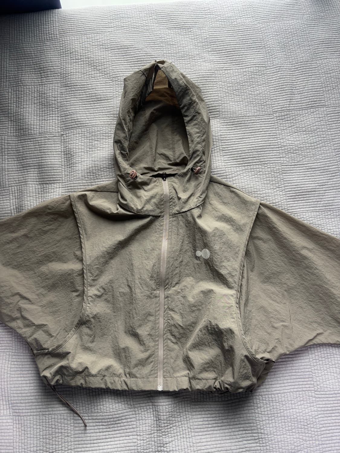 aeae 바람막이 symbol logo nylon crop jacket 상품이미지2