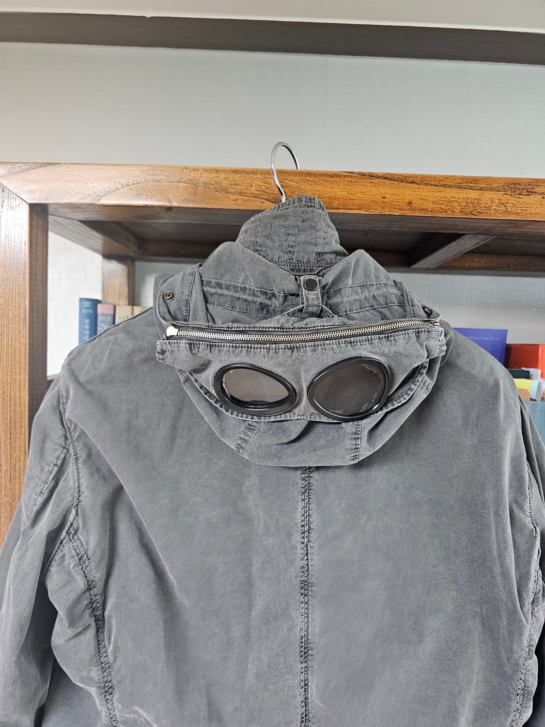 희귀매물)씨피컴퍼니 가먼트다잉 자켓 팔아요 cp컴퍼니 100 95 m l 상품이미지3