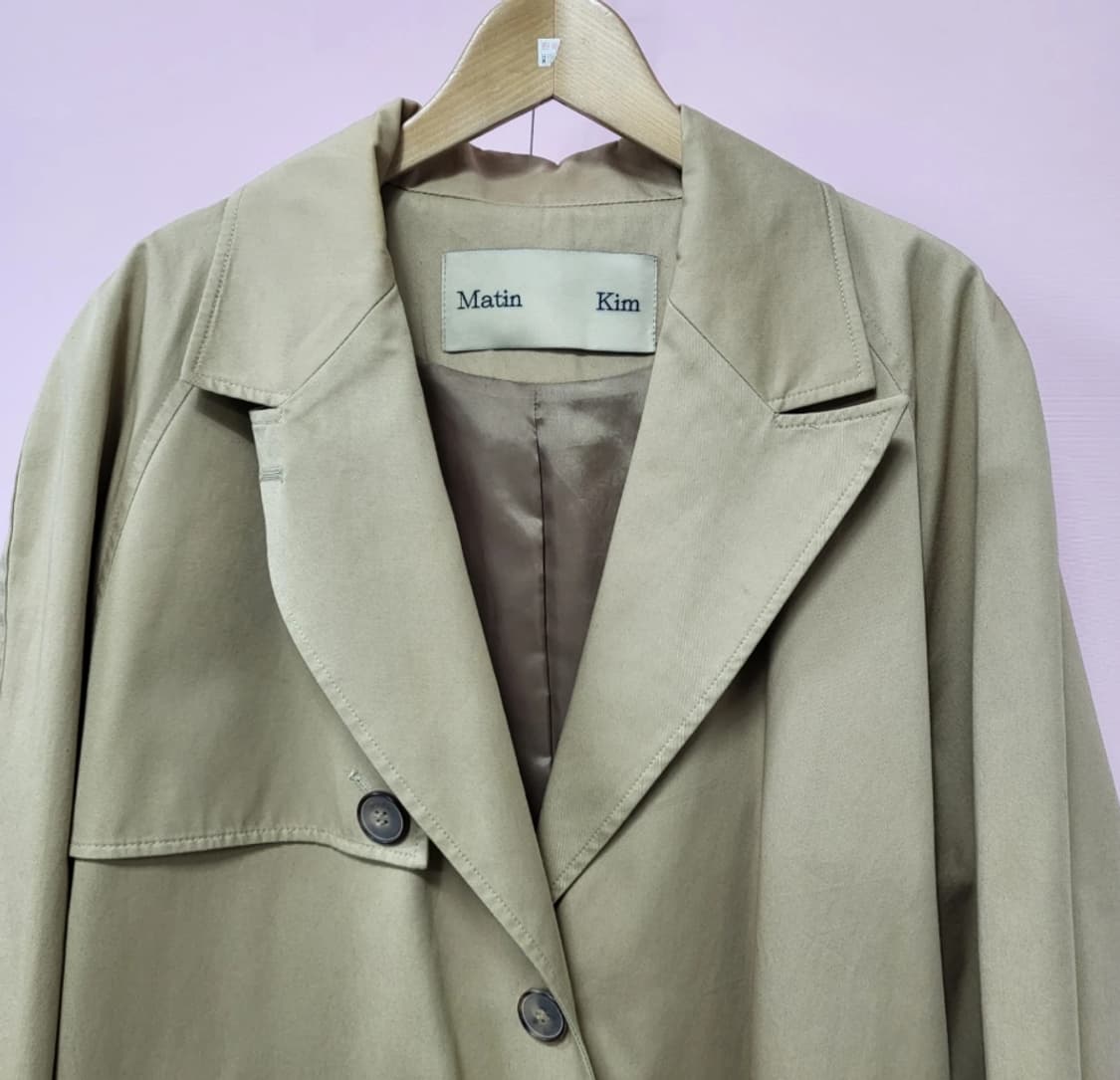 마뗑킴 롱 트렌치 코트 ~F 오버핏 상품이미지1