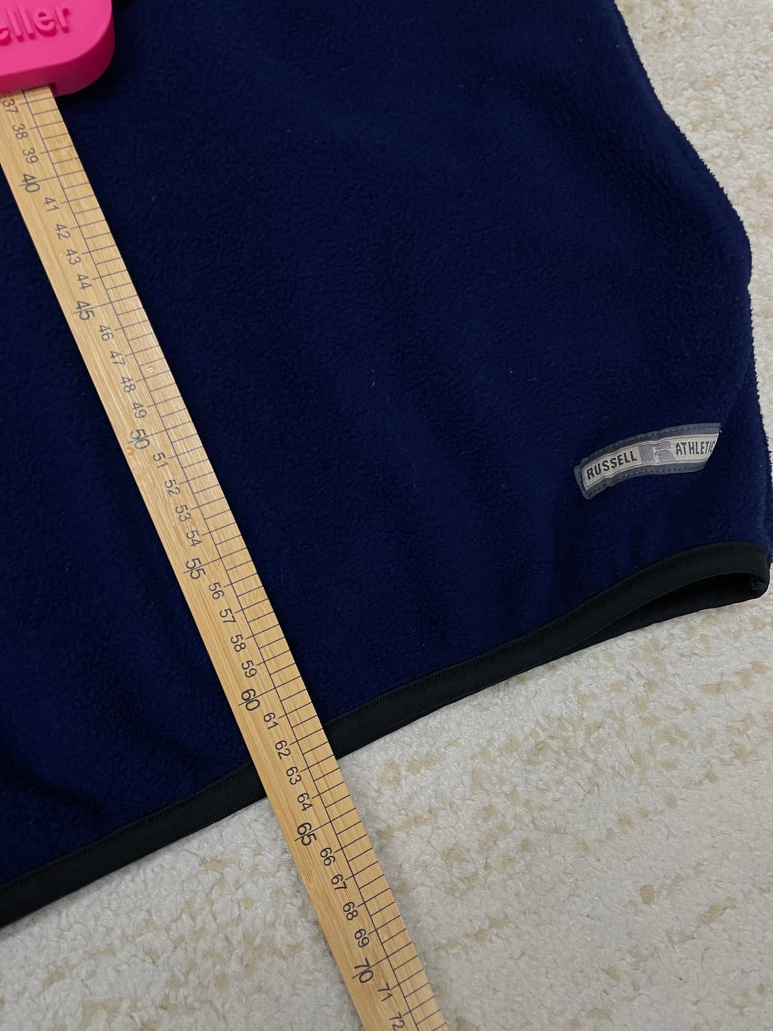 [M]90s Russell러셀 made USA 후리스 풀오버 플리스신칠라 상품이미지8