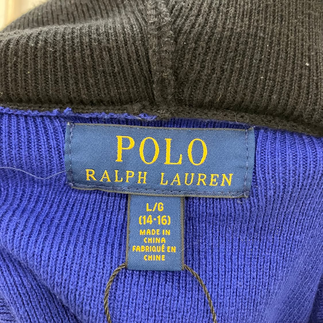 510 폴로 빅포니 니트 후드티 상품이미지2