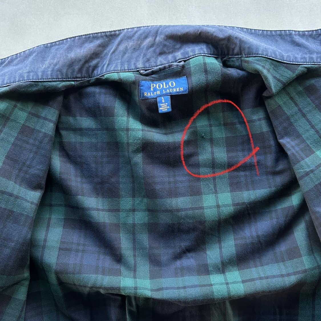 [L]폴로 랄프로렌 바라쿠다 코튼 치노 트윌 자켓 상품이미지9