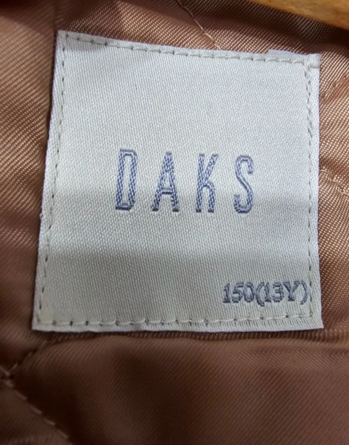 닥스 키즈 주니어 체크 후드 코트 150cm 11~13세 상품이미지10