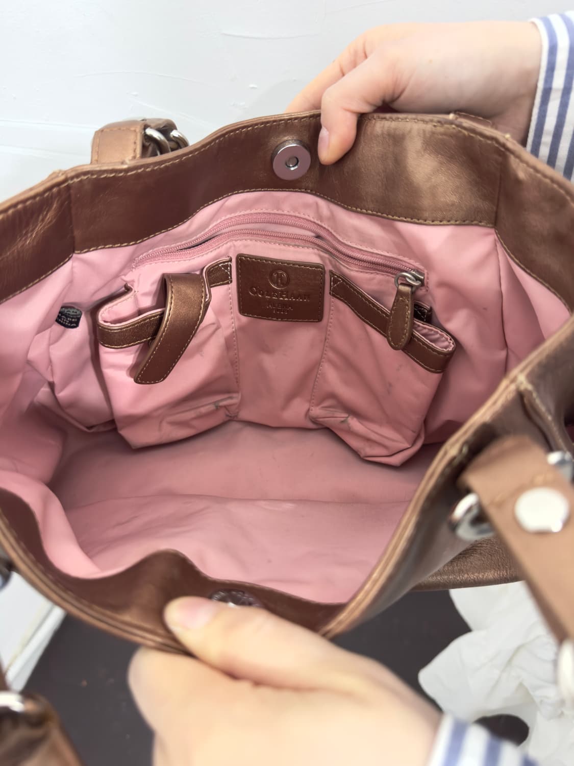 cole haan leather bag 상품이미지5