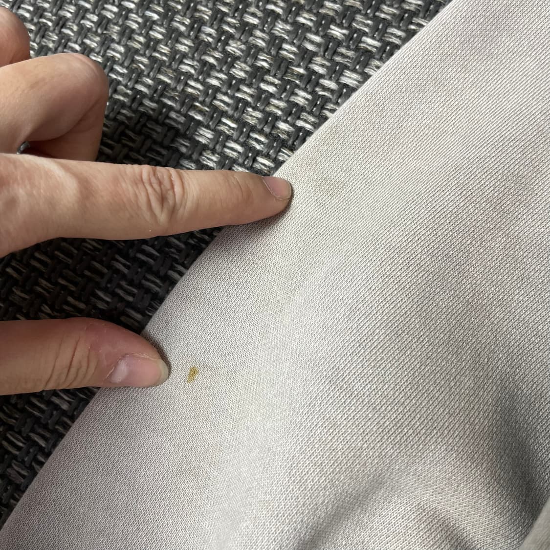 CRITIC 미니로고 그레이 후드 L 상품이미지5