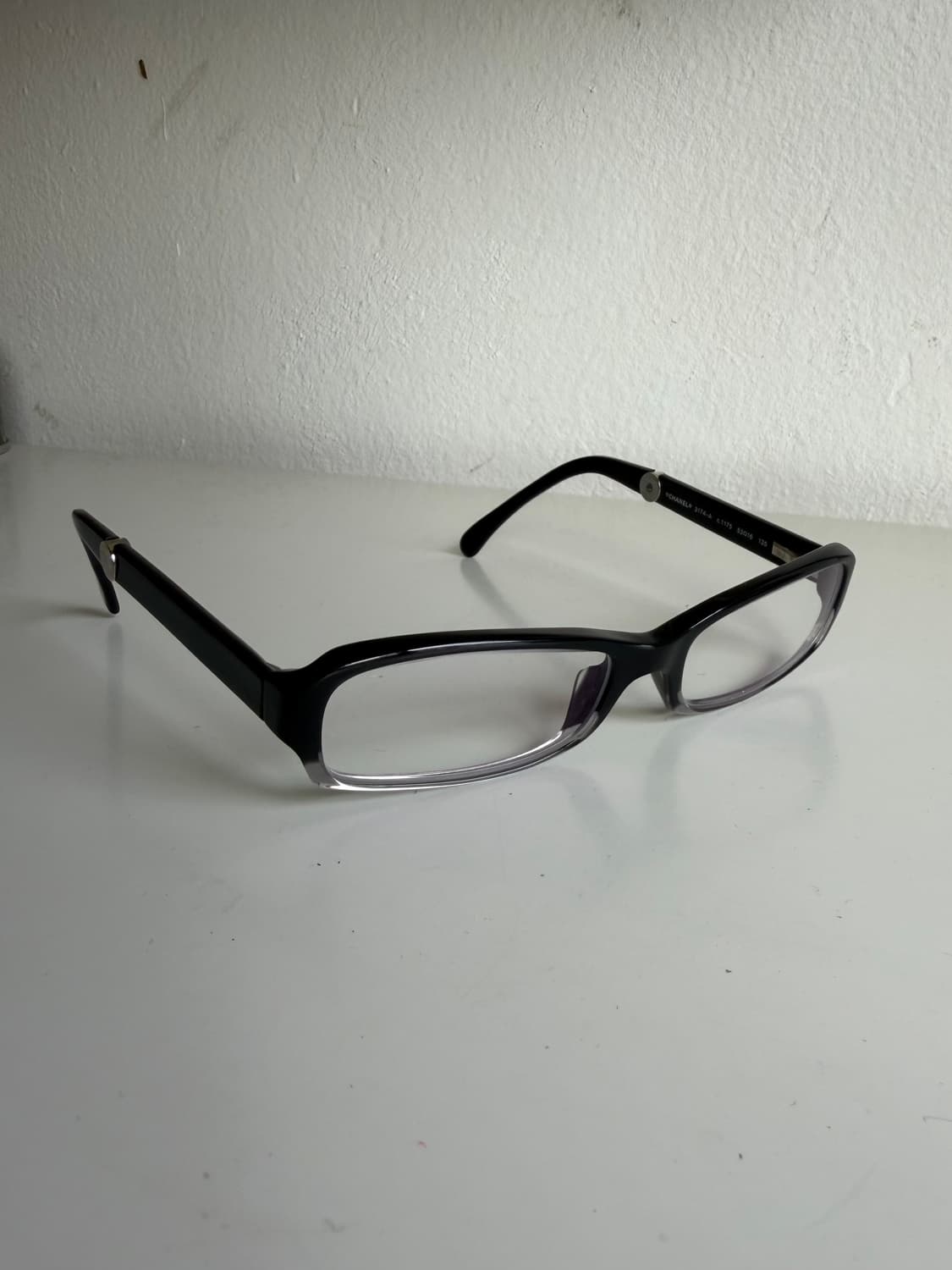 샤넬 그라데이션 스퀘어 프레임 안경 상품이미지1