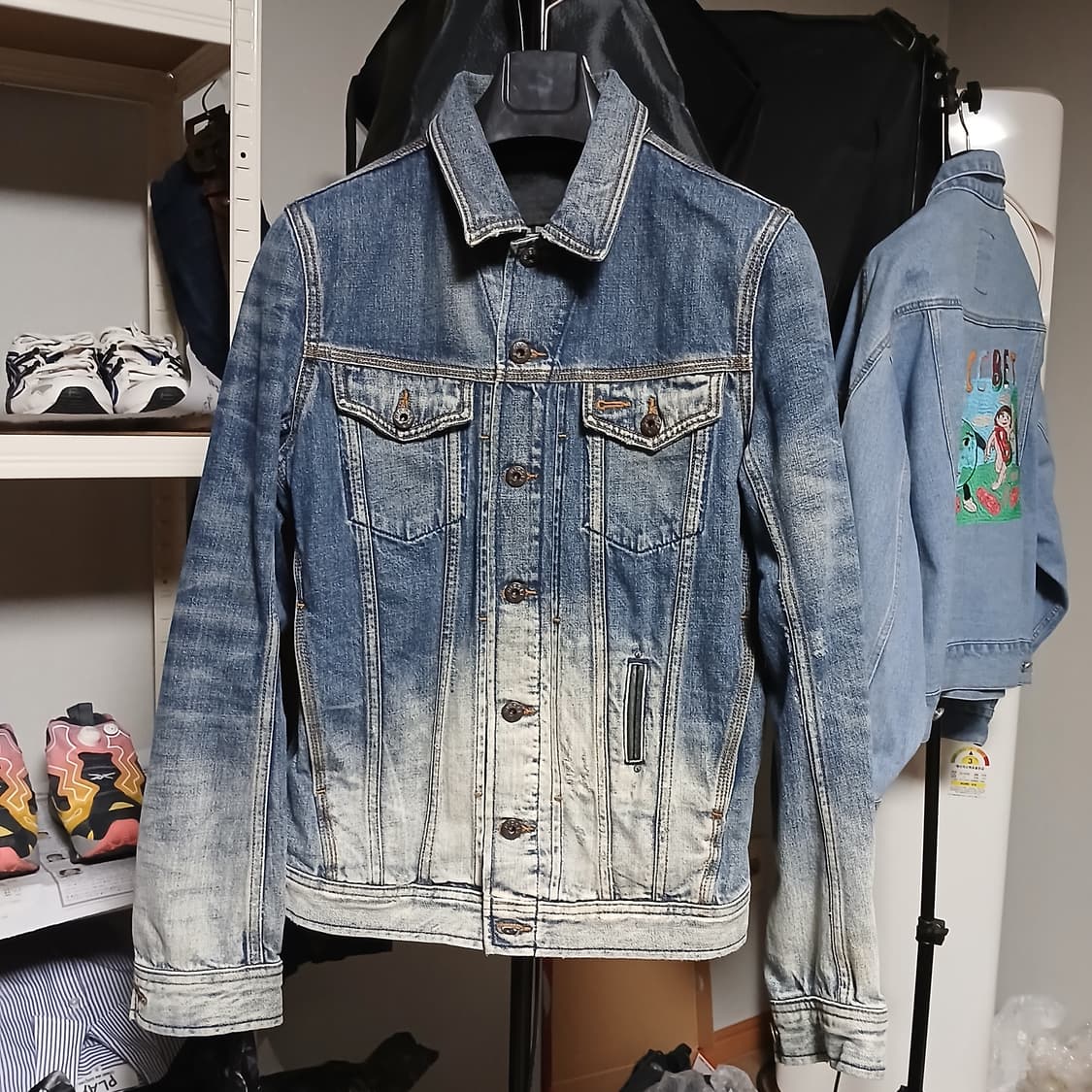 Diesel 디젤 데님 청자켓 S 90 상품이미지1