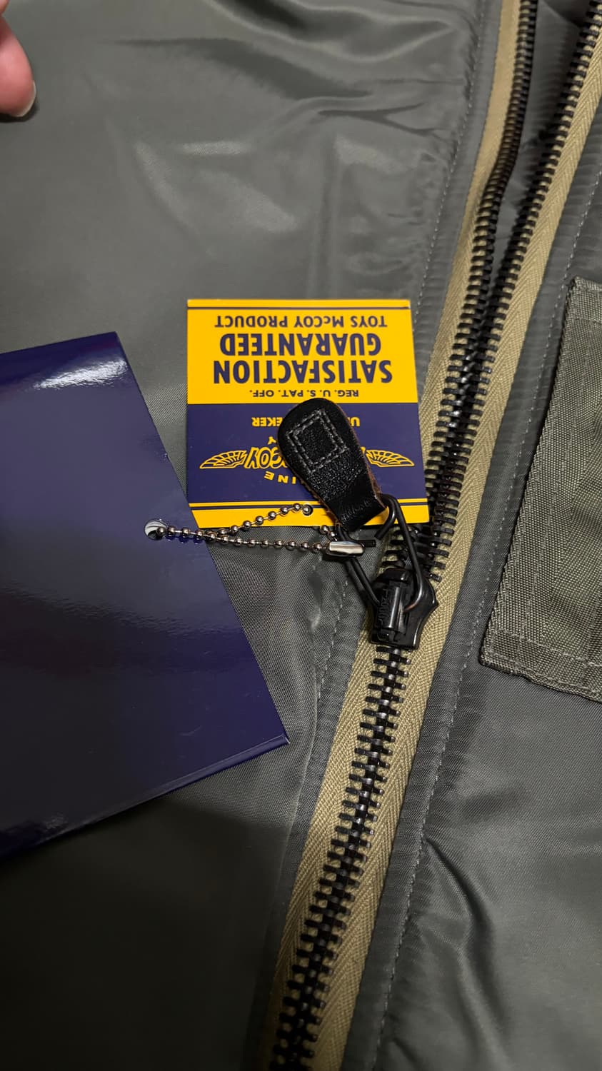 토이즈맥코이 알버트 터너 MA-1 자켓 L사이즈 상품이미지6