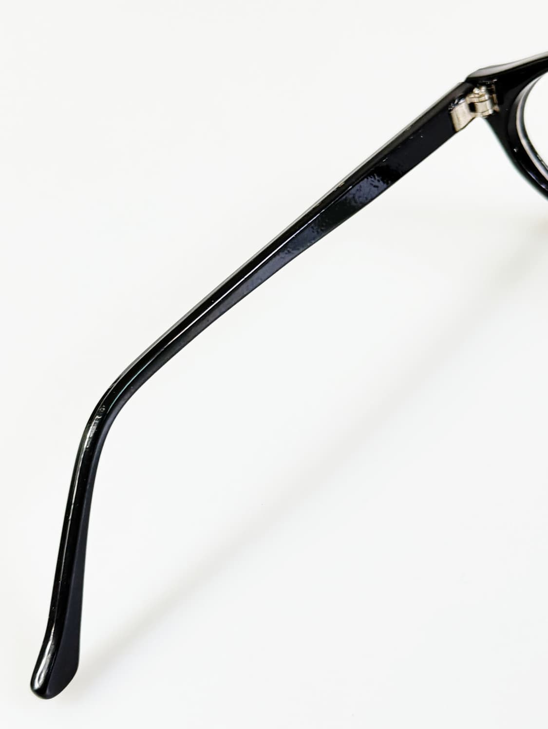 90s ROYAL 클래식 블랙 오벌 뿔테 프레임 빈티지 안경 상품이미지7