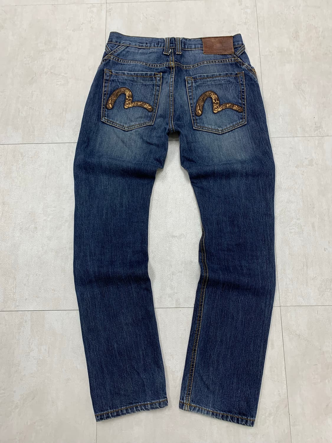 에비수 데님 워싱 팬츠 #664 상품이미지7