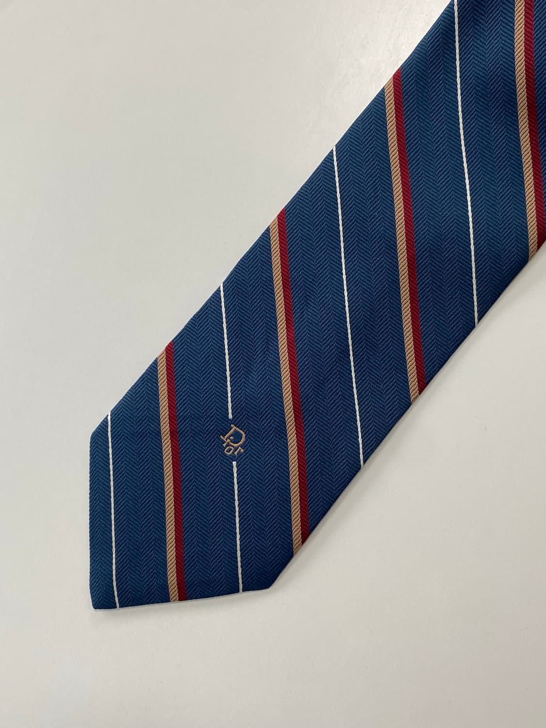 크리스찬 디올(Dior) 심플로고 명품 정품넥타이7.8cm 상품이미지5