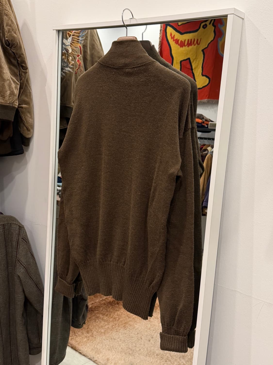 Military U.S.Army 미군 오리지날 5버튼 코만도 울 스웨터 상품이미지6