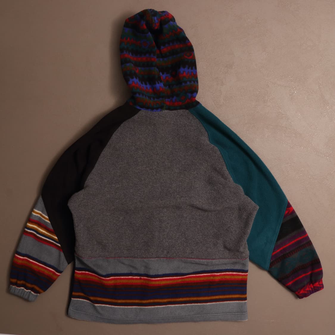 90's 아디다스 어드벤쳐 자카드 플리스 후드집업 A1534 상품이미지5