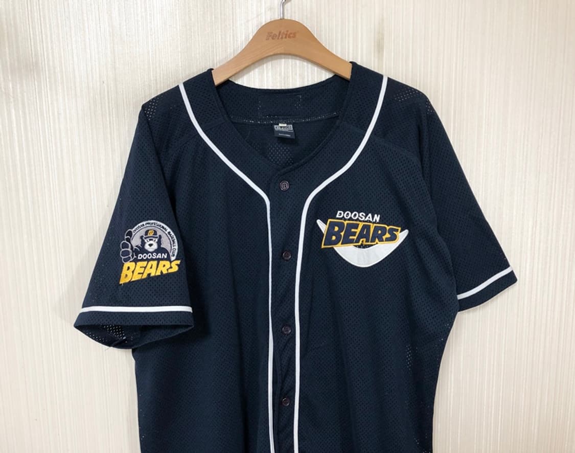 KBO 두산베어스 올드반달 원정유니폼/져지 105 상품이미지2