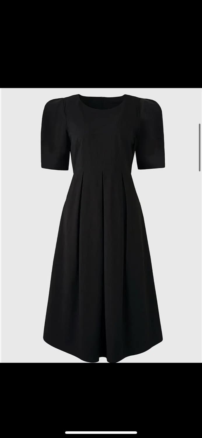 오르 썸머 피비 드레스 블랙 상품이미지4