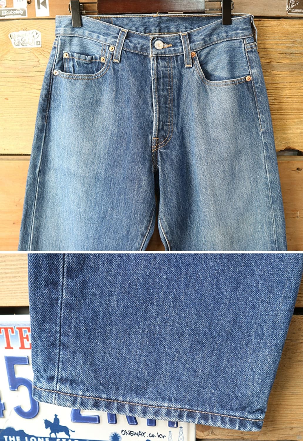 미국판 04s levis 15 501-0186 블랭크텝 튼튼한 데님팬츠  상품이미지3