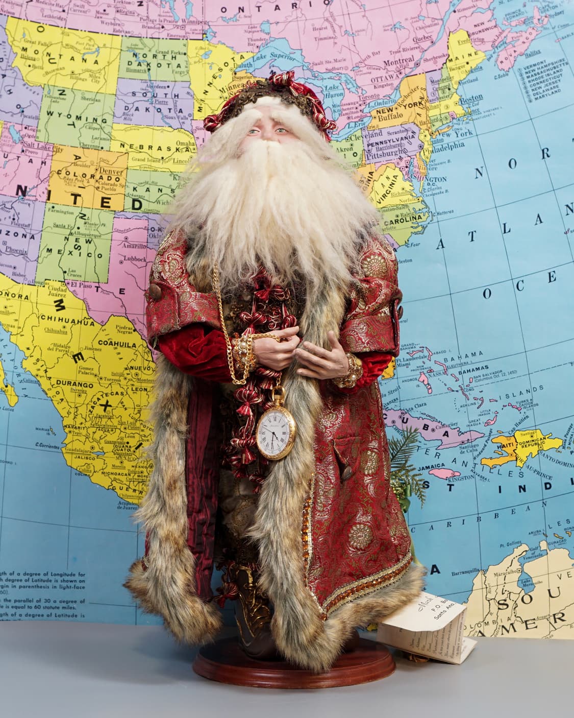 빈티지 소품 USA 마크 로버츠 250개 한정판 산타 피규어 상품이미지2