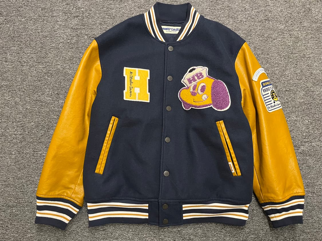 [95] 지유 G.U X HONEST COLLEGE 스타디움 자켓 상품이미지1