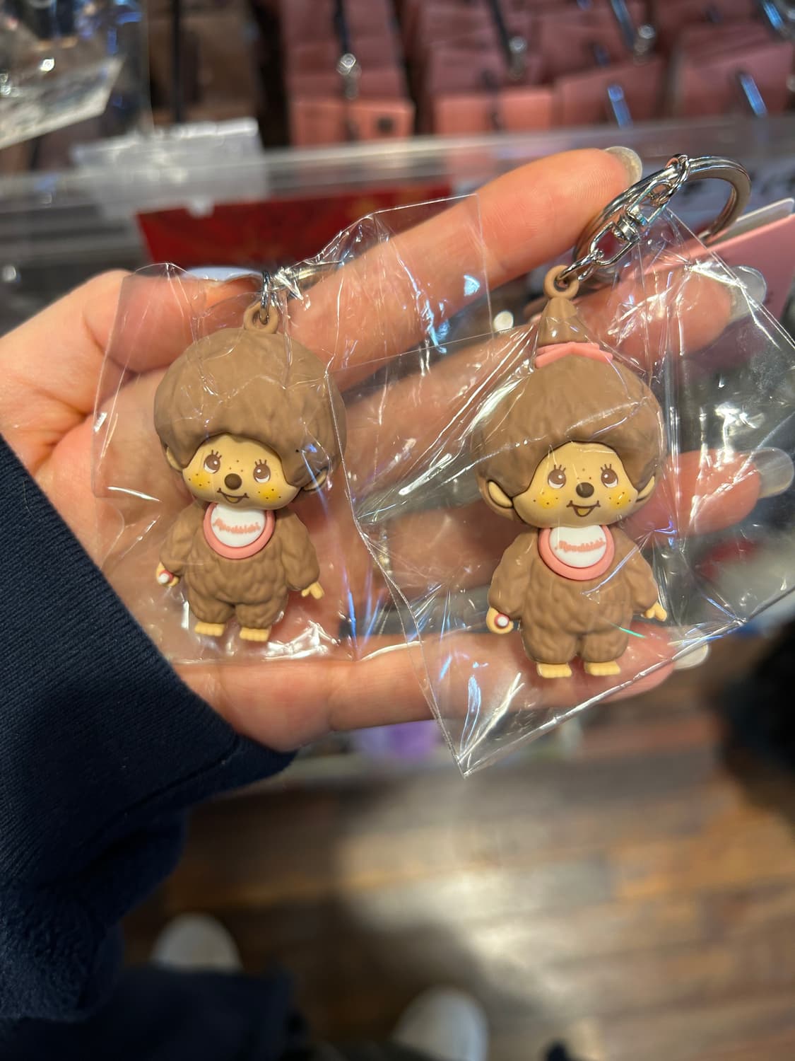 (3/6마감) 신상 몬치치 피규어 키링 브라운 오리지날 몬치치 상품이미지1
