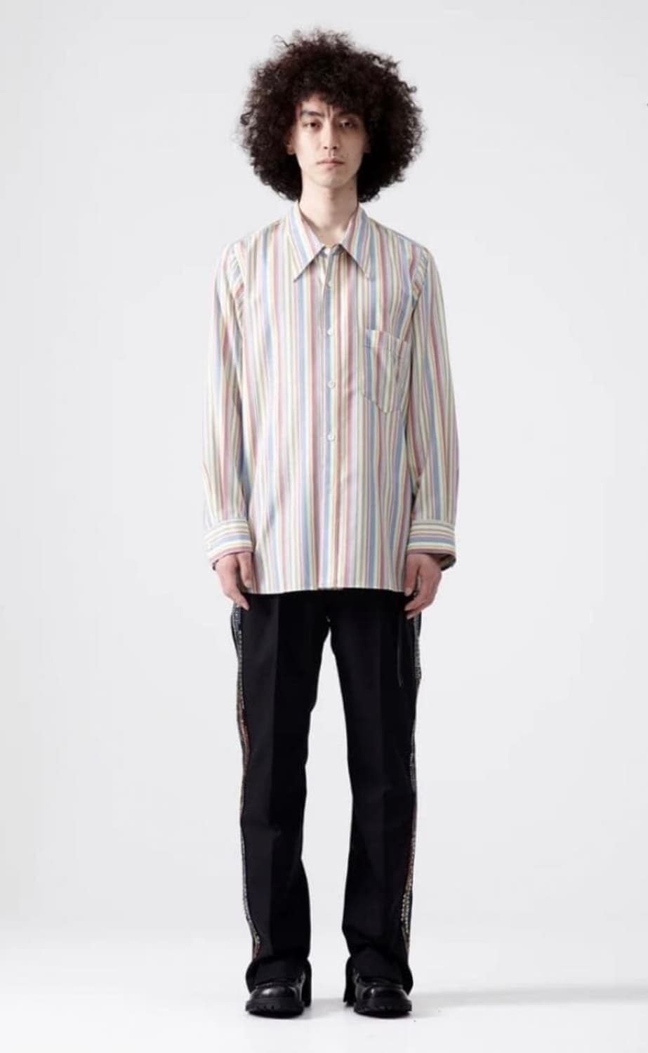 24SS BED J.W FORD 오버 스트라이프 셔츠 0 상품이미지5