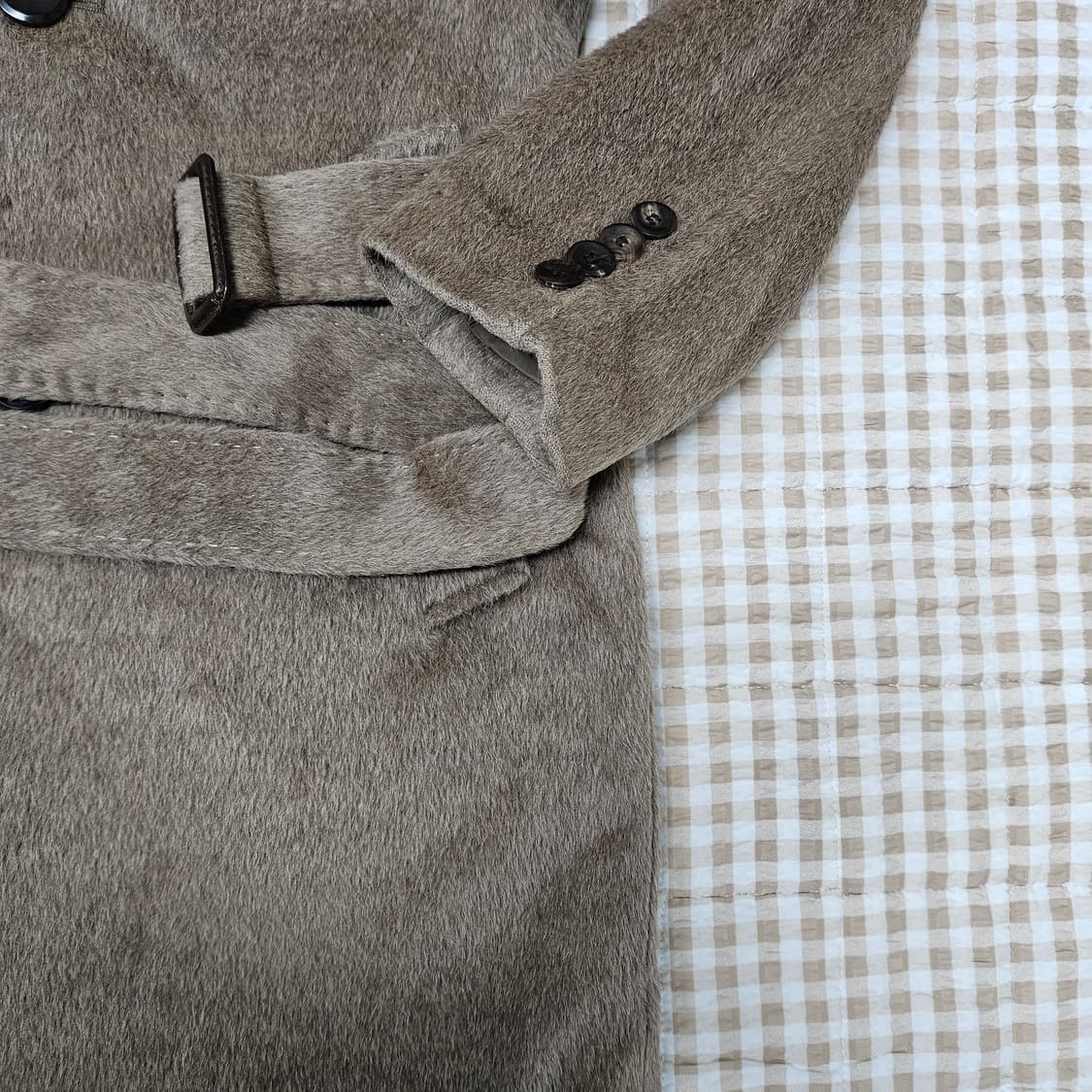 솔리드옴므 라마 슬림핏 코트 남자100 상품이미지4