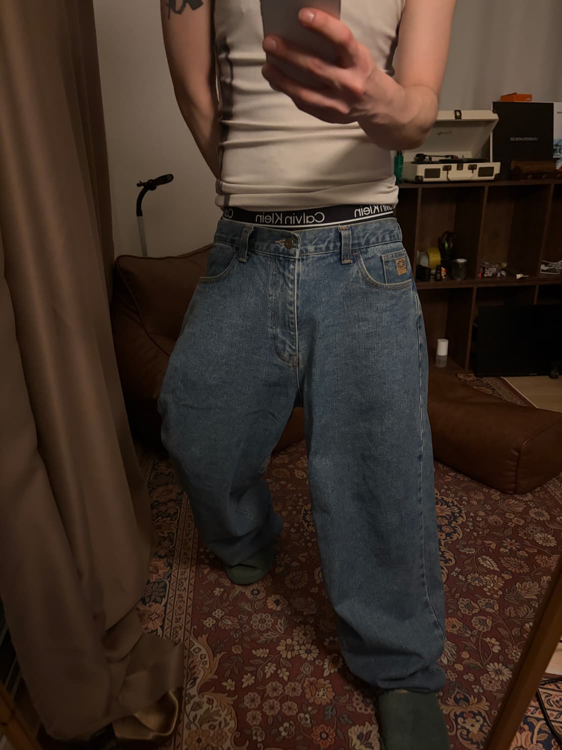 이알티알 에센셜 릴렉스드 데님 팬츠 상품이미지1