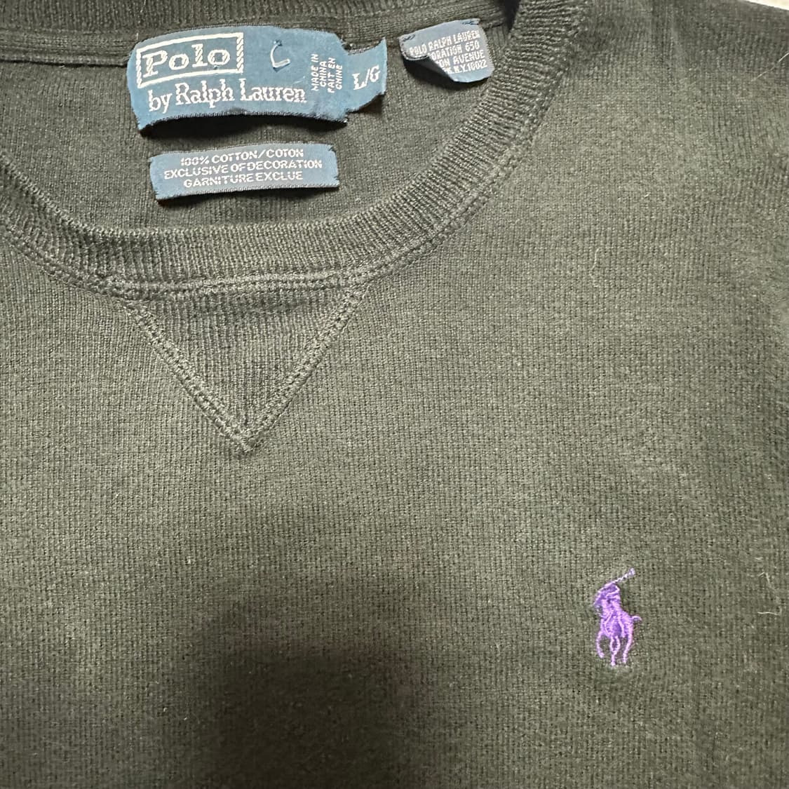 폴로 랄프로렌 니트 L 상품이미지2