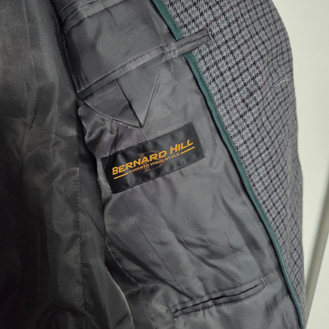 Bernard Hill 울 블레이저 자켓 L(100) 상품이미지4