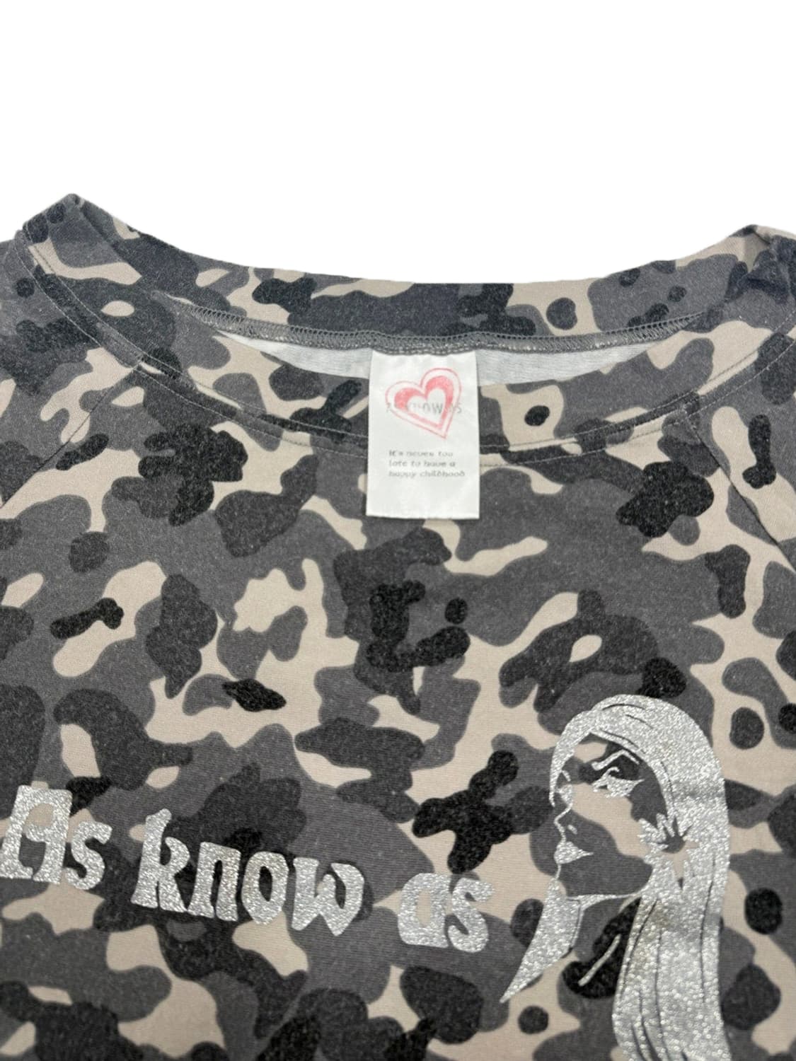 빈티지 그레이 밀리터리 펑크 슬림핏 반팔티 상품이미지3