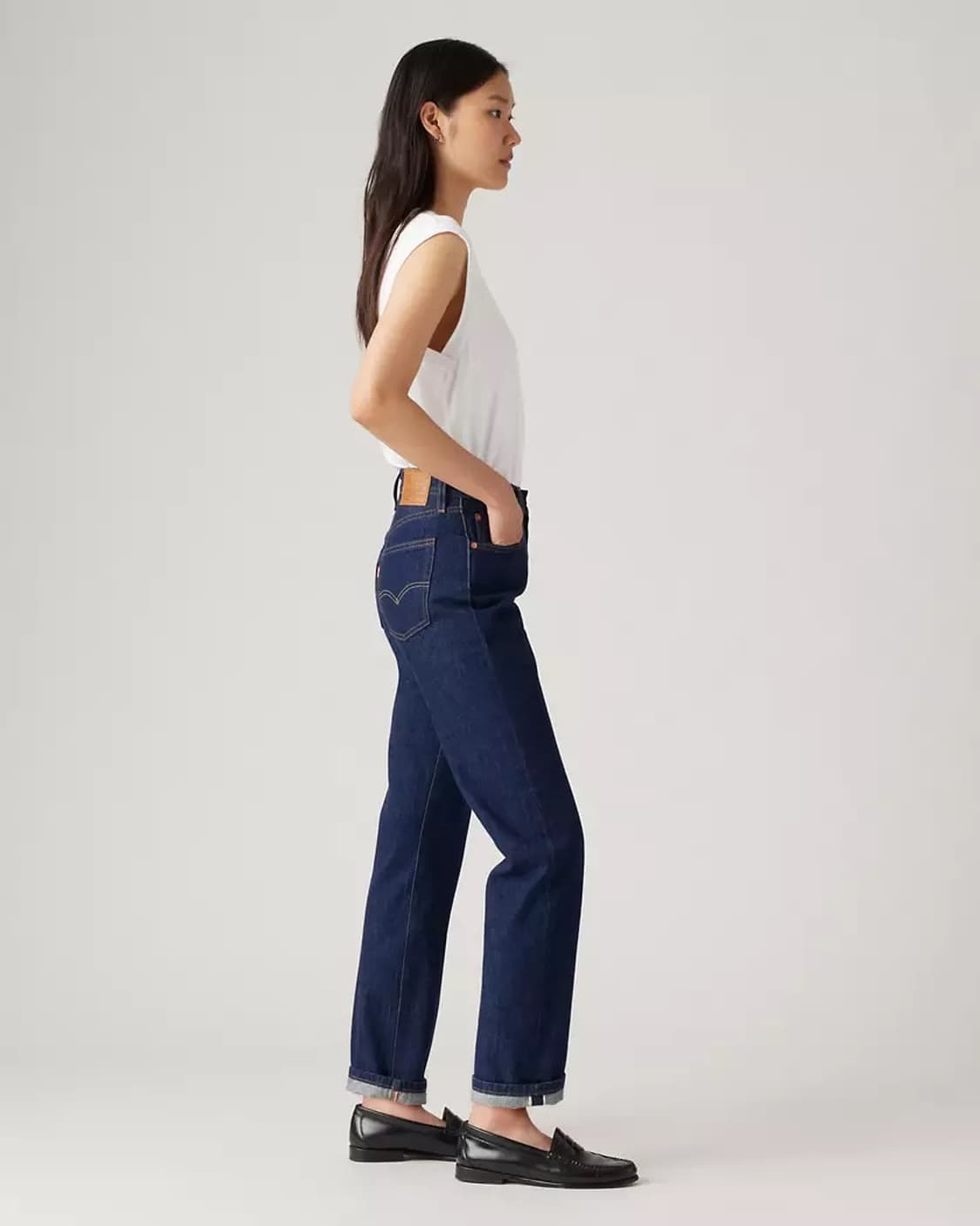 새상품) 리바이스 501 오리지널 진청 27 x30 상품이미지1