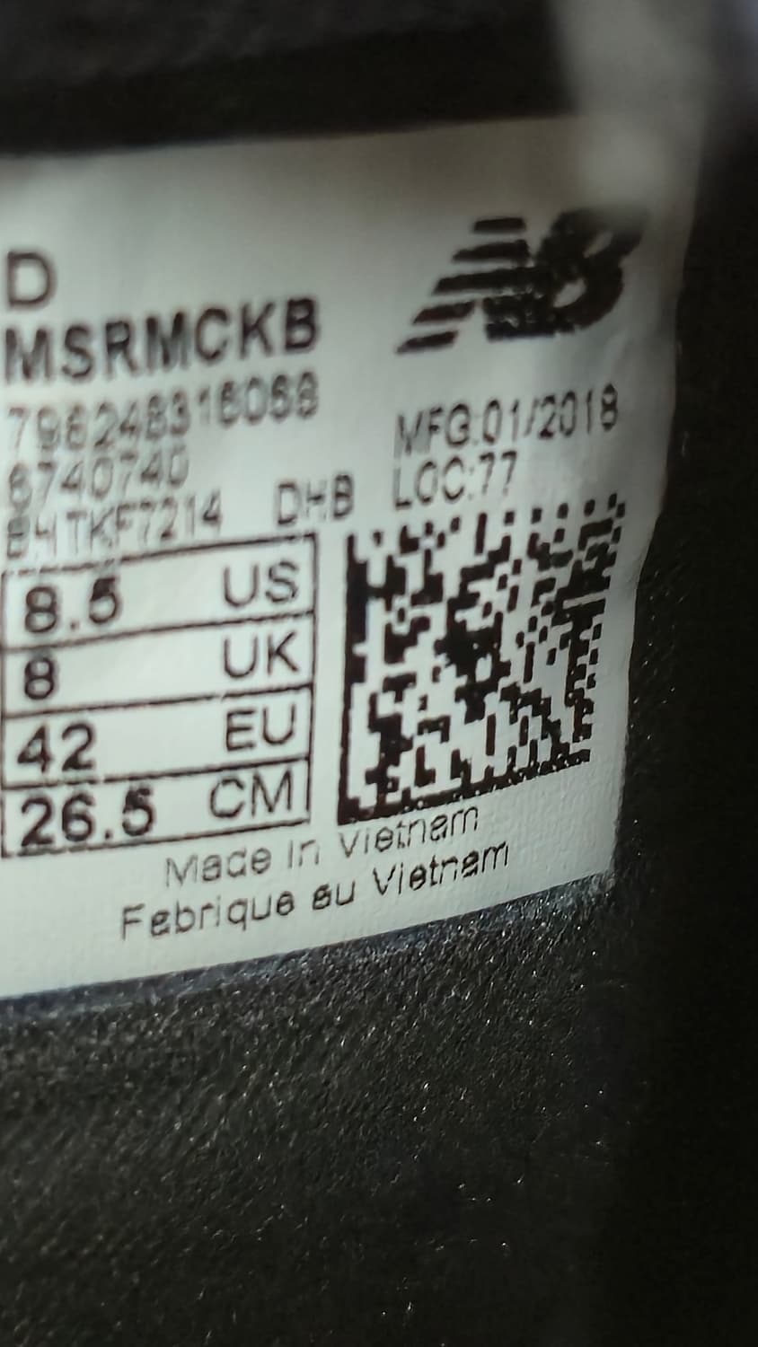 뉴발란스 265mm- 사이퍼 런 니트 블랙 상품이미지7