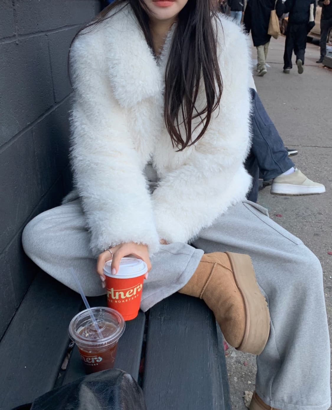 리즈 노엘 시어링 퍼자켓 상품이미지2