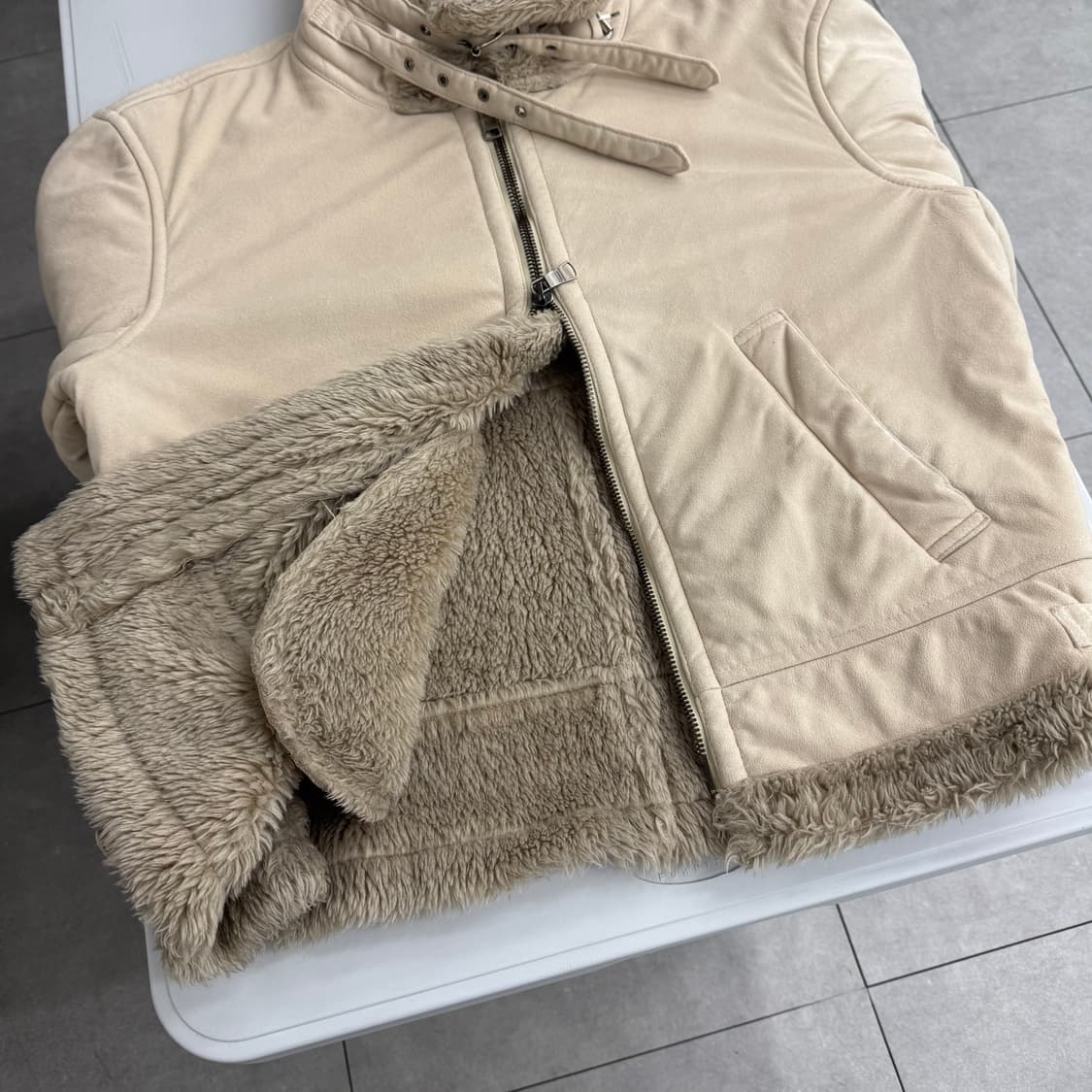 아르마니 무스탕 자켓  상품이미지6