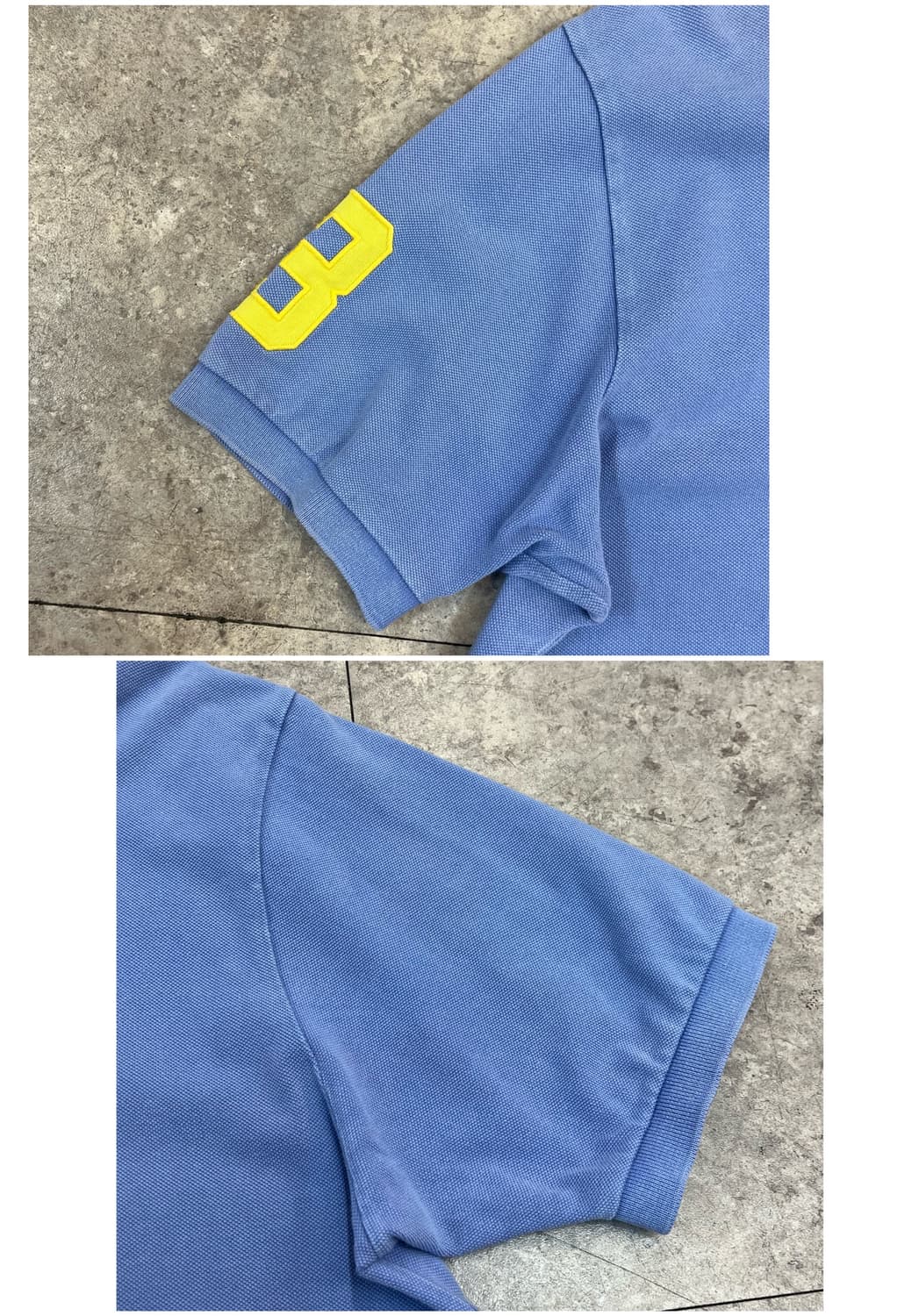 폴로 랄프로렌 빅포니 반팔 카라티 스카이블루 XL #csz3147 상품이미지7