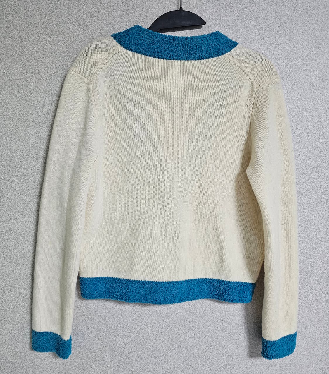 정품 여성 샤넬 캐시미어&울 가디건 38 상품이미지4