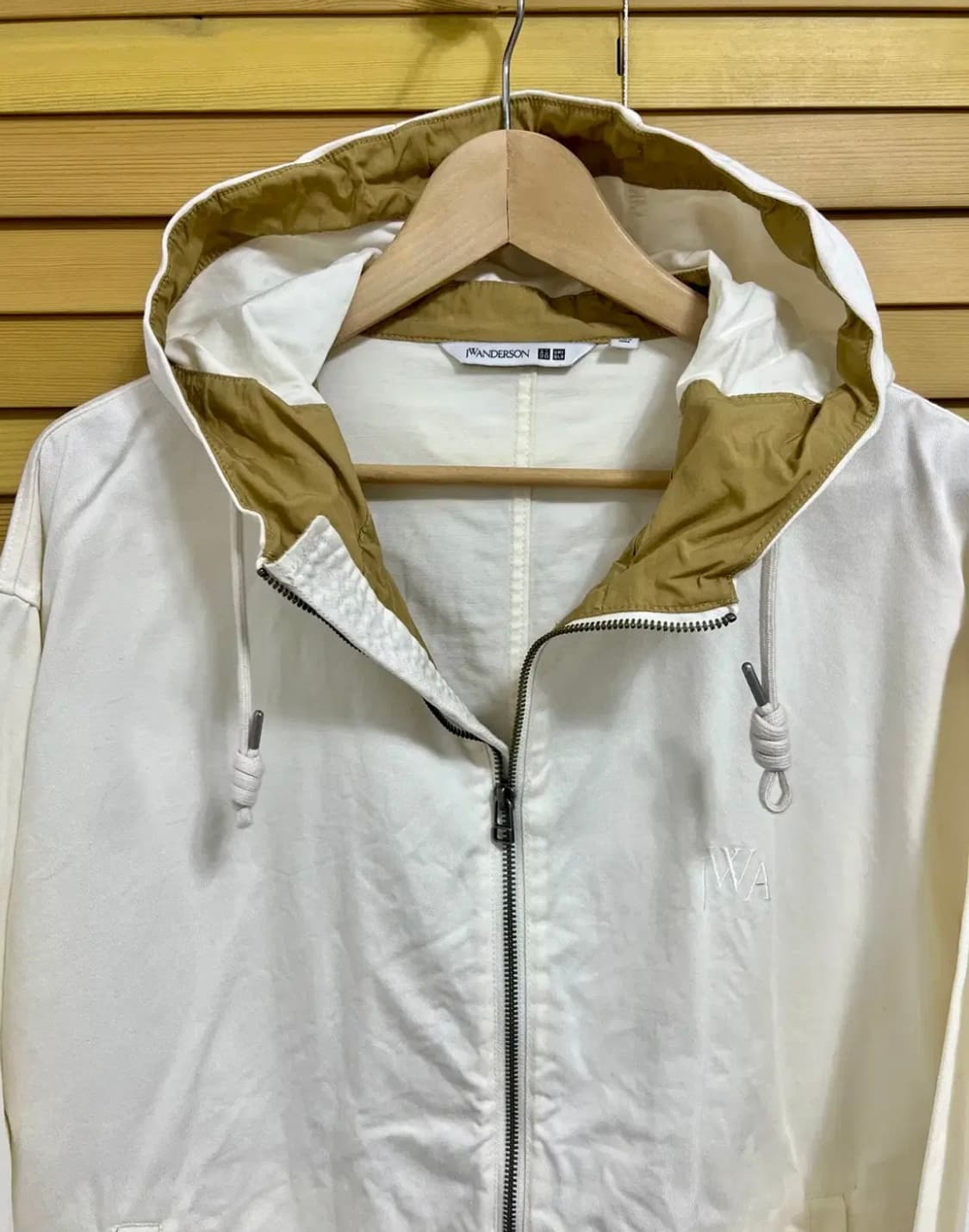 제이더블유앤더슨x유니클로 아이보리 코튼점퍼 집업점퍼 상품이미지4