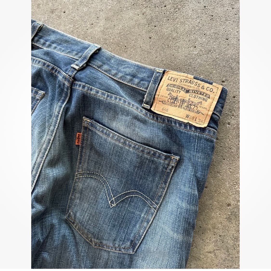 리바이스 646 부츠컷 오렌지탭 상품이미지3