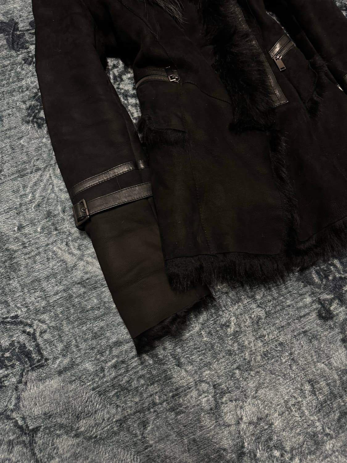 Catherine deathnote vkei leather fur jac 상품이미지4