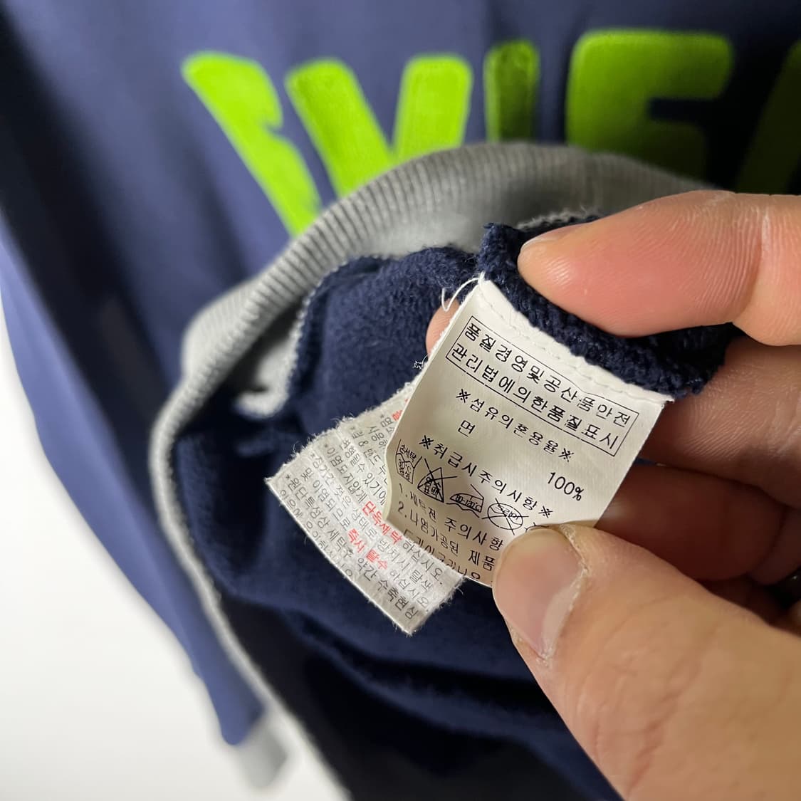 [Evisu] 에비수 로고자수 후드티셔츠 상품이미지6