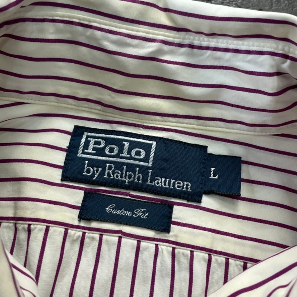 100 폴로 스트라이프 셔츠  상품이미지3