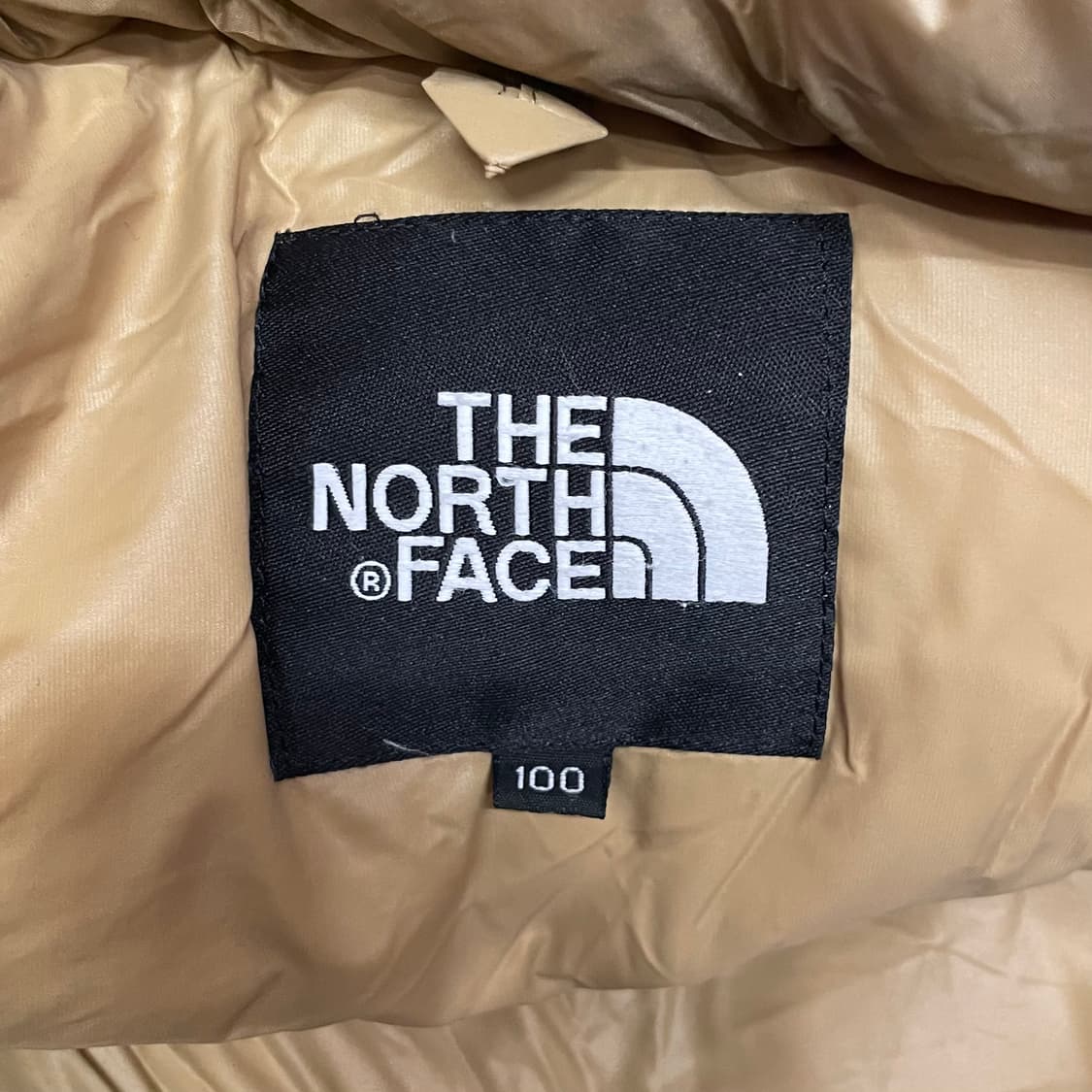 노스페이스 700 구스다운 골드 패딩 자켓  상품이미지6