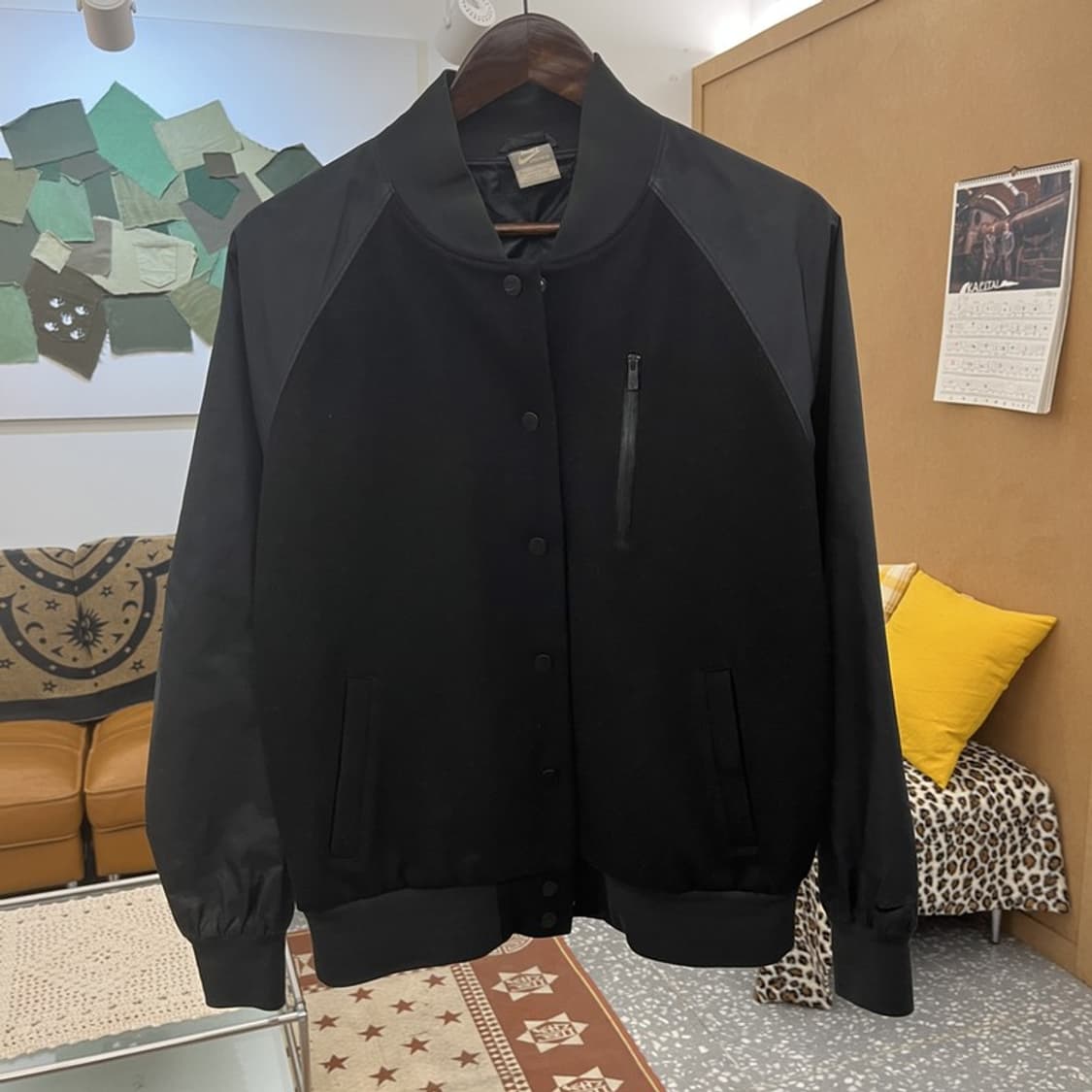 나이키 캐주얼시크 올드스쿨 울 스다티움 바시티자켓 XL C10121 상품이미지3