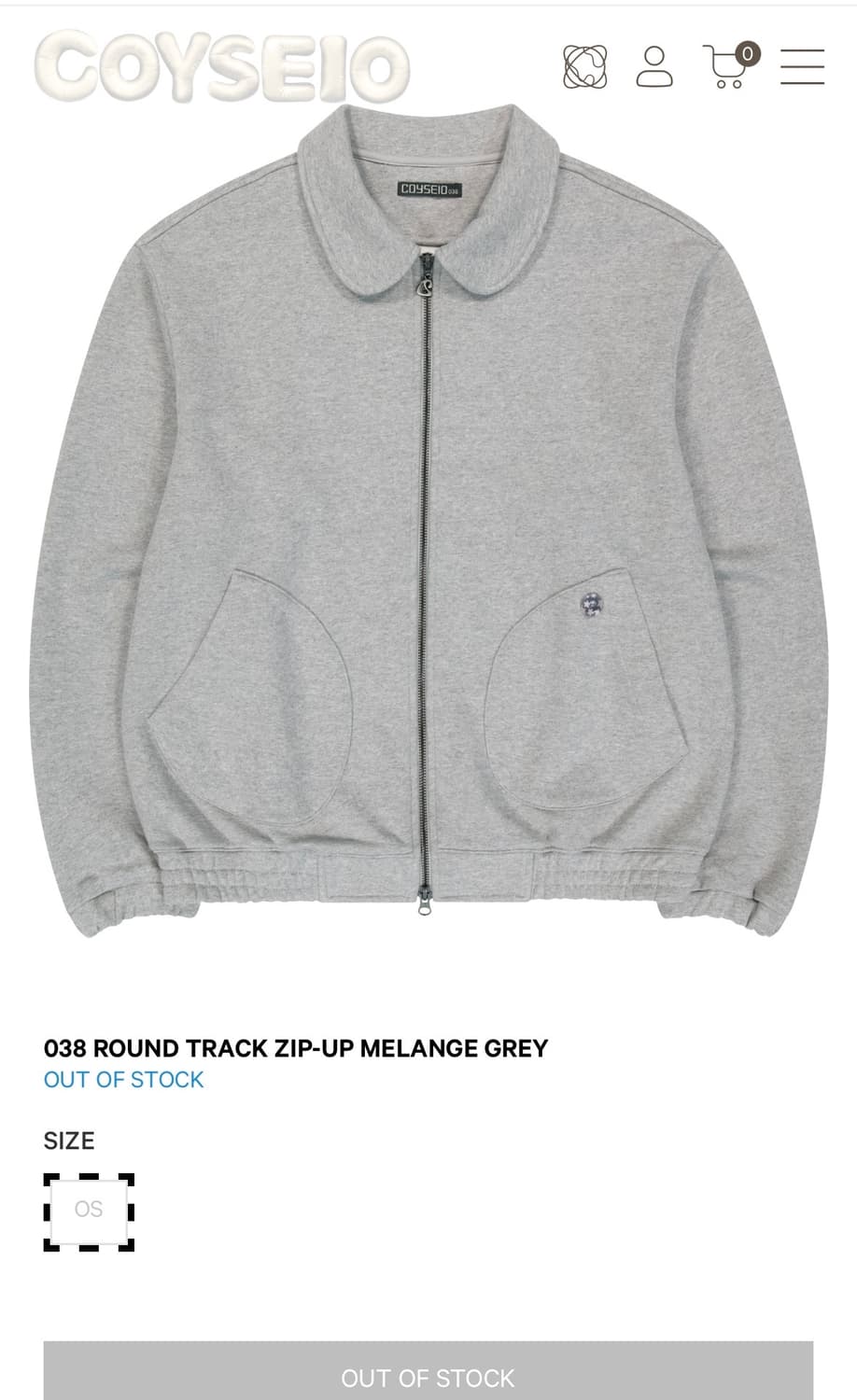 코이세이오 038 라운드 트랙 집업 상품이미지1