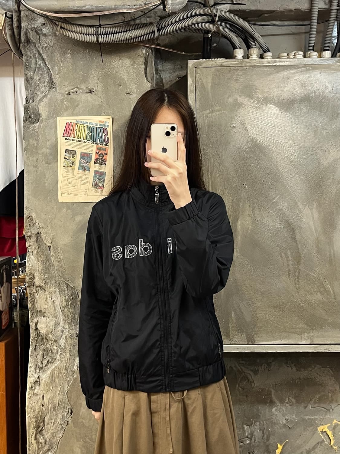 아디다스 바람막이 블랙 XL #csz664 상품이미지2