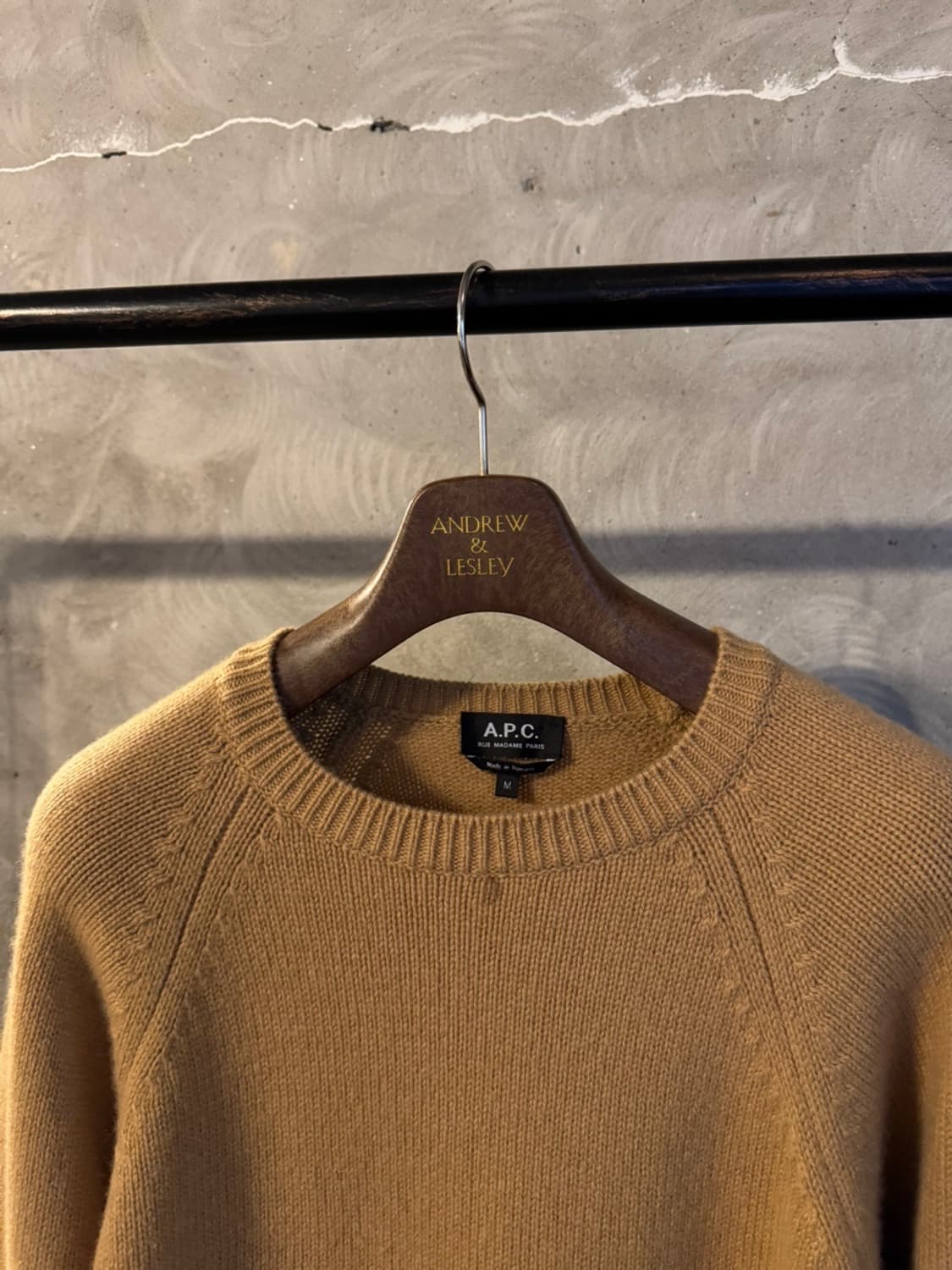 아페쎄 램스울 니트 100 상품이미지3