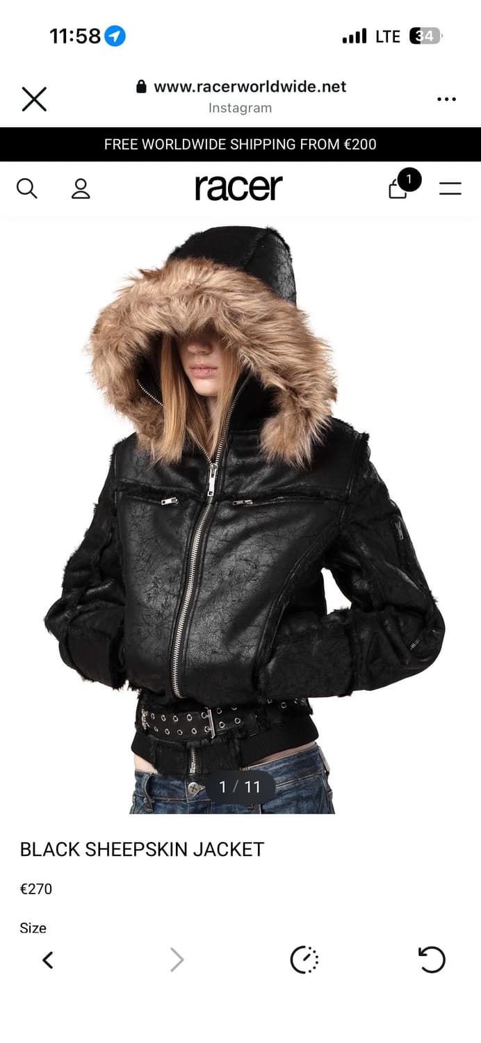 racer worldwide 자켓 S사이즈 구합니다  상품이미지1